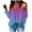 Multicolor, variant on asdoklhq Womens Plus Size Tops,Women Flowers Printing V-Neck Long Sleeve Halter Off Shoulder T-Shirt Casual Tops Blouse