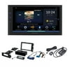 DMH-WC5700NEX with SXV-300v1 Sirius/XM Satellite Tuner and Integration Kit Compatable with 04-08 Chevy Malibu and Malibu Maxx