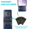 thumbnail image 5 of Stand Holder Case For Samsung Galaxy S24 S23 S22 S21 S20 FE Ultra S10 S9 S8 Plus Wallet Card Shock Flip Leather Phone Bag Cover, 5 of 5