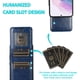 thumbnail image 5 of Stand Holder Case For Samsung Galaxy S24 S23 S22 S21 S20 FE Ultra S10 S9 S8 Plus Wallet Card Shock Flip Leather Phone Bag Cover, 5 of 5