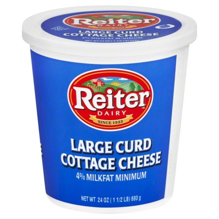 Reiter Dairy 4 Milk Fat Large Curd Cottage Cheese 24 Oz