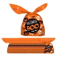 thumbnail image 2 of 50 bolsas de dulces de Halloween, bolsas de regalo, bolsa de almacenamiento para suministros de celebración Naranja Zulema Bolsas de dulces, 2 of 8