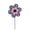 12-inch Patriot Star, variant on In the Breeze 2663 — 19 Inch Jewel Wind Spinner - Colorful Flower Spinner for your Yard and Garden