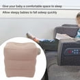 thumbnail image 4 of Repose-pieds Gonflable, Coussin Léger Lavable Enfants Adultes Voyage Repose-Pieds Coussin, 4 of 8