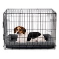 thumbnail image 2 of FurHaven Faux Lambswool Crate Bolster, Gray, Medium, 1 Count, 2 of 9