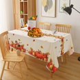 thumbnail image 6 of Rectangle Thanksgiving Tablecloth - Waterproof and Washable Tablecloth Fall Themed Table Cover for Holiday Dinner Party Decoration, 60 x 84 inch, 6 of 6