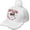 White, variant on Ludearly Santa Baseball Cap, Santa Theme Christmas Headwear, Christmas Baseball Cap, for Holiday Parties, Family Gatherings And Winter Outings