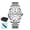 Silver White, variant on Watch Men Stainless Steel Business Date Watch Waterproof Luminous Watches Mens Sport Quartz Wristwatch