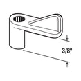 thumbnail image 2 of Slide-Co 3/8 in. Plastic Screen Clip with Screws 12 pk, 2 of 3