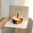 thumbnail image 2 of 5pcs Pop Up Happy Birthday Card, 3D Cute Birthday Greeting Cards with Envelope Sticker, Set of 6 Funny Birthday Cards for Women Men Kids Wife Mom Dad Husband, 2 of 2