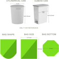 thumbnail image 3 of EASTIN Small Trash Bags 1.2/4/8/13 Gallon  Small Bathroom Trash Bags   Strong Small Garbage Bags  Biodegradable  Unscented  Size Expanded for Bathroom Kitchen, 3 of 14