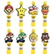 thumbnail image 4 of 5 piezas de personajes del juego super mario Focal Beads hechos a mano DIY Focal PVC pulsera de dibujos animados collar tobillera bolígrafo accesorios cuentas Gi, 4 of 5