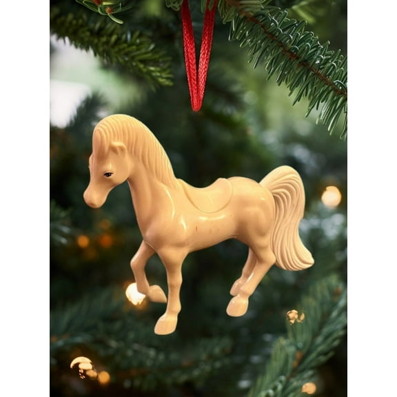 Ornament DISNEY Vintage 1992 Prince Charming's WHITE HORSE Cinderella Figure 3”