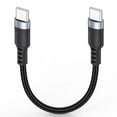 thumbnail image 1 of Cable USB-C CLAVOOP de 10 cm, 60 W, carga rápida, trenzado, 1 of 7