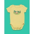 thumbnail image 3 of Cute Happy Tortoise Cartoon Bodysuit Infant -Image by Shutterstock,  6 Months, 3 of 4