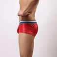 thumbnail image 6 of Men's Boxer Briefs Mens Briefs Bulk Pack Underwear for Men Pack Mens Underwear Brief Men Good Brief Cool Mesh Comfort All Long Leg for Shopping Online Shopping V Red S, 6 of 9