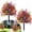 Multicolor, variant on Djiypn 22" Set of 2 Spring Artificial Boxwood Topiary Ball Tree with Spikes,UV Resistant Fake Outdoor shrubs with Violet Flowers, Realistic Faux Plants Bushes for Garden Front Porch Yard Patio