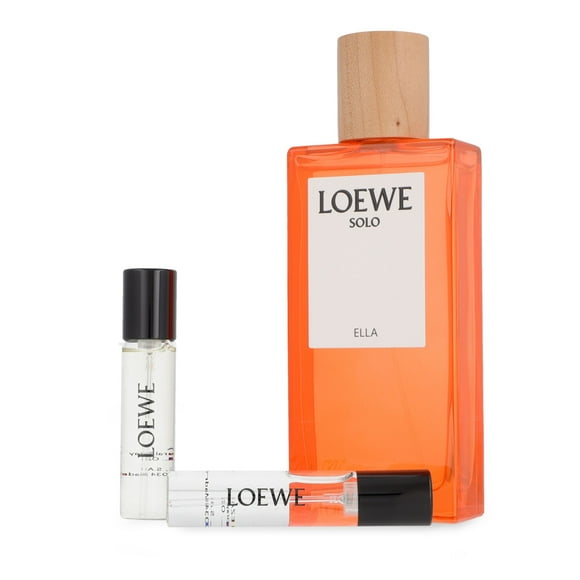 Z4 SET LOEWE SOLO ELLA 3PZS 100ML EDP SPRAY/ ELLA 10ML EDP SPRAY/ AIRE SUTILEZA 10ML EDT SPRAY