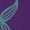 Purple, variant on Pisces Zodiac Graphic - Twin Fish Retro Art Design Women's T-shirt