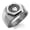 Silver, variant on Stainless Steel Naito Samurai Crest Engraved Hexagon Crest Flat Top Biker Style Polished Ring