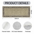 thumbnail image 2 of Washable Kitchen Runner Rug 2x5 ft, Modern Vintage Soft Low Profile Non Slip Rug with PVC Backing, Farmhouse Vintage Carpet for Kitchen Sink, Hallway, Laundry Room, 2 of 6