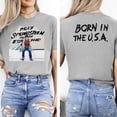 thumbnail image 2 of Bruce Springsteen Retro Born In The Photo Tee T-shirt Sizes S-5XL Goldengate, 2 of 5