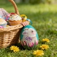 thumbnail image 2 of SIYTUAU Foam Easter Egg Decoration Set With Hand Painted Animal Patterns For Home Party Table Centerpiece Wreath Spring Holiday Decor, 2 of 6