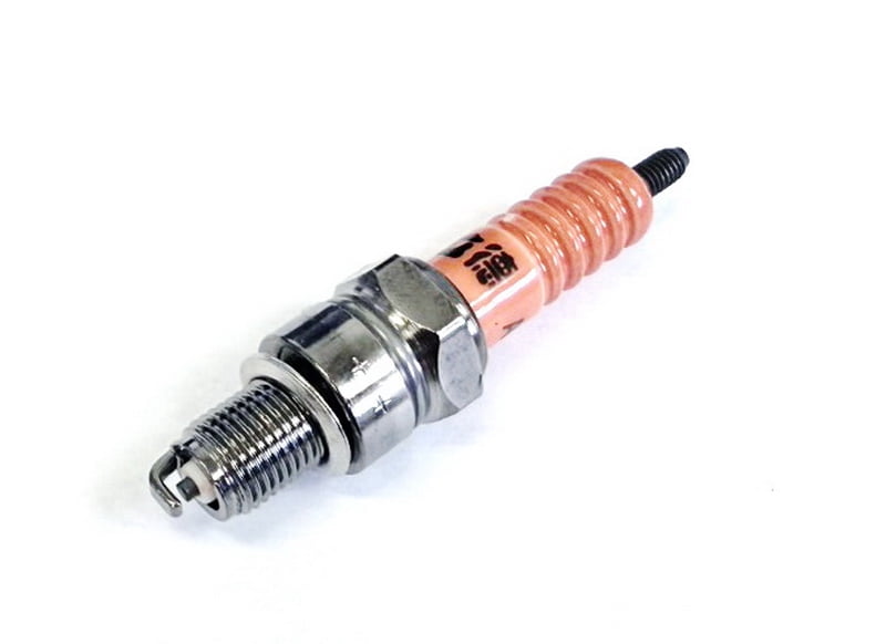 GOOFIT Spark Plug E6Tc Sostituzione per 50cc 70cc 90cc 110cc 150 Moto Scooter Andare Kart Sporco Bicicletta ATV
