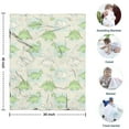 thumbnail image 4 of LightBeige Cartoon Dinosaurs Geometric Pattern Blanket,Comfortable Soft Flannel Throw Blanket,All Season,Warm Lightweight Blankets for Sofa Bed Couch Living Room Chair,30"x40", 4 of 4