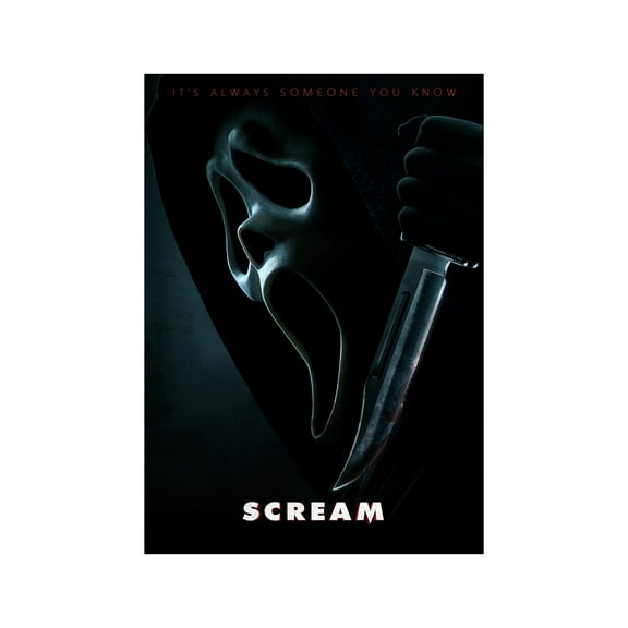 Scream Poster Scream 6 Movie 2023 Posters Prints Bedroom Decor for Wall Art Print Gift Home Decor Unframe Poster 12x18Inch 30x46cm