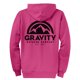 thumbnail image 2 of Sudadera con capucha de Gravity Outdoor Co. Zip-Up - Sangría - Logotipo negro - Medio Gravity Outdoor Co. Sudadera, 2 of 2