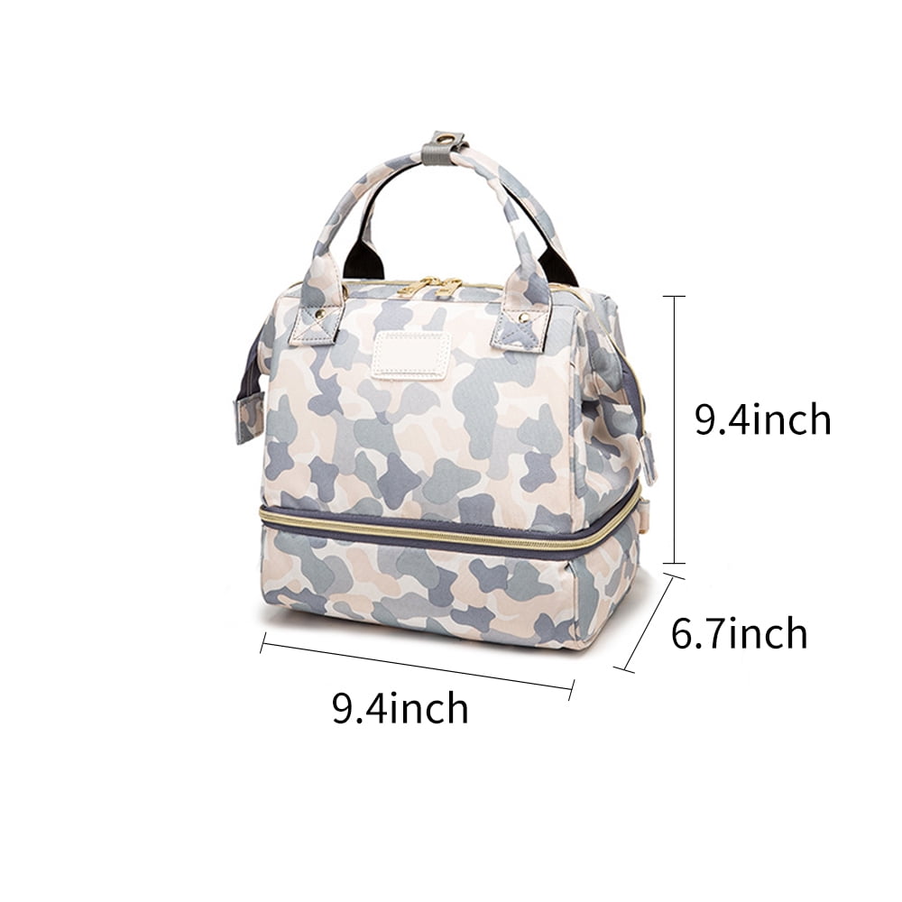 Baby Diaper Bag Mommy Bag Multifunctional Breast Milk Preservation Bag Portable Food Storage Insulation Bag Backpack