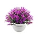 thumbnail image 4 of Flores falsas en maceta,Adorno de maceta con flores falsas para el interior del hogar,Dormitorio con planta falsa en maceta,estilo granja,Decoración de bonsái con plantas, 4 of 8