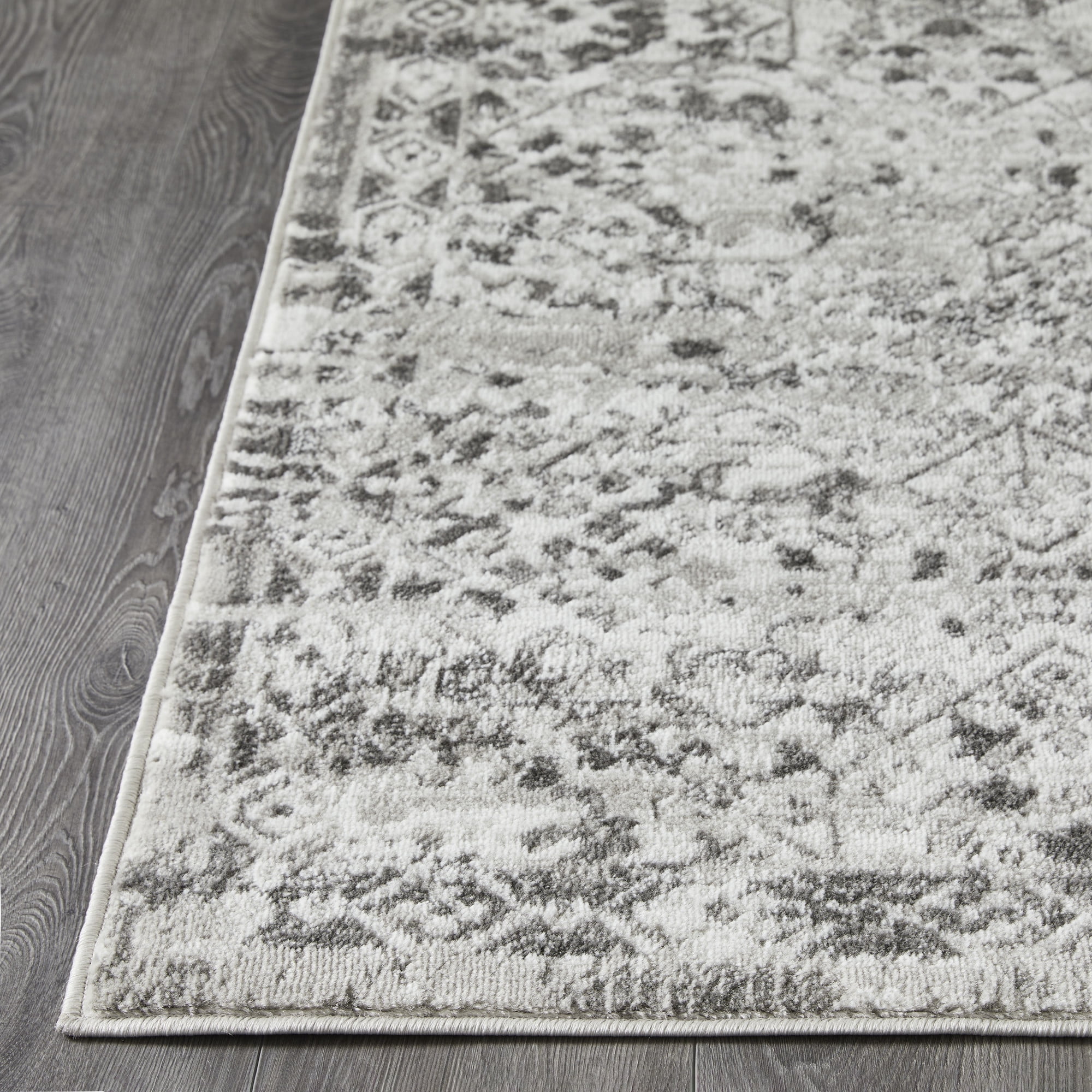 Loomaknoti Rhane Alreka 6' x 9' Gray Oriental Indoor Area Rug