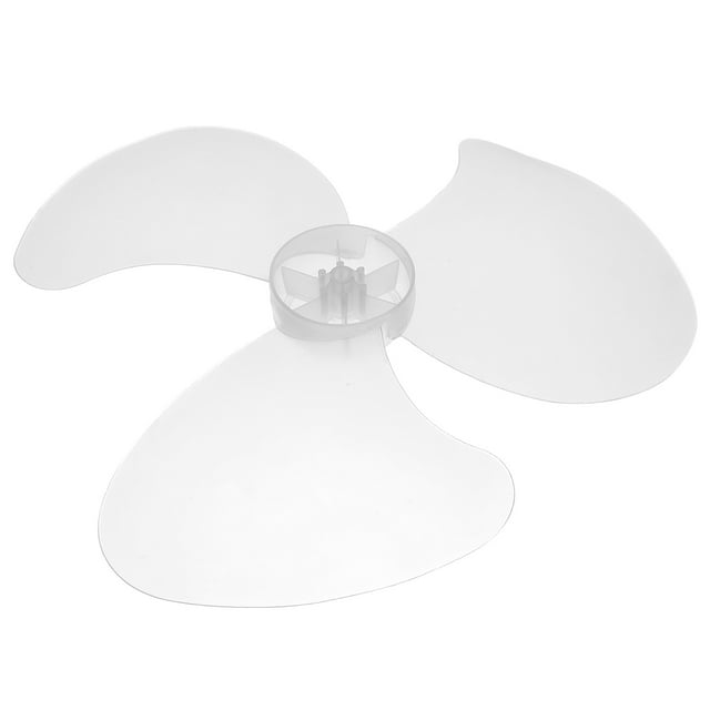 BRIGHTFUFU Plastic Fan Blades Replacement Parts for 14 Inch Electric Table and Standing Fans White