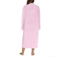 thumbnail image 6 of Zip Up Fleece Warm Bathrobes for Women Thick Sherpa Loungewear with Pockets Casual Winter Soft Bath Robes for Holiday Resort, 6 of 6