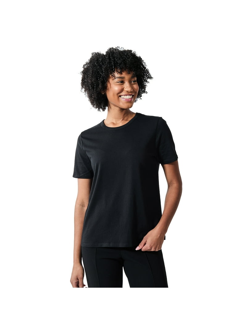 I Am A Beverage Goblin Crew Neck Short Sleeve Women's Black T