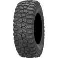 Raceline Omega 14" Wheels Black 28" Rock-A-Billy Tires Kawasaki Mule