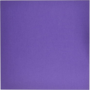 Bazzill Fourz Cardstock 12"X12"-Purple Pizzazz/Grasscloth