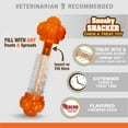 thumbnail image 4 of Nylabone Sneaky Snacker Dog Treat Toy Bacon Orange Medium (1 Count), 4 of 14