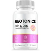 Neotonics Skin & Gut - Official - Neotonics Advanced Formula Skincare Supplement Reviews Neo tonics Capsules Skin and Gut Health 60 Capsules