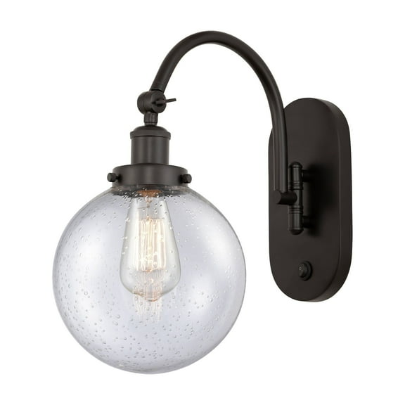 Innovations Lighting 918-1W-15-8 Beacon Sconce Beacon 15" Tall Wall Sconce / Converts To