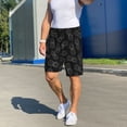 thumbnail image 7 of Kdxio White Pineapples Print Mens Sleep Shorts Bottoms Soft Comfy Pajama Wear Pants with Drawstring Pockets, 7 of 7