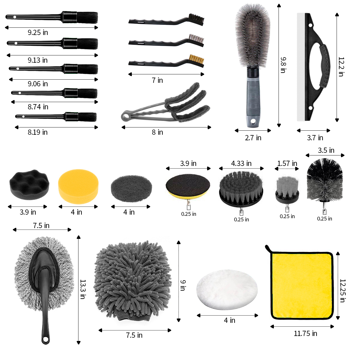 KyFree 23 Pc Car Cleaning Wash Kit photo 4