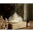 thumbnail image 6 of Solid Wood Aromatherapy Diffuser – Natural Grain Essential Oil Diffuser with Auto Shut-Off, Quiet Mist for Bedroom, Office & Home Relaxation (Includes Brush & Measuring Cup), 6 of 6