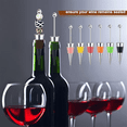 thumbnail image 4 of 12 tapones de vino con cuentas para botellas de vino, tapones para botellas de vino para regalos de bebidas, fiestas, bodas y bares, 4 of 7