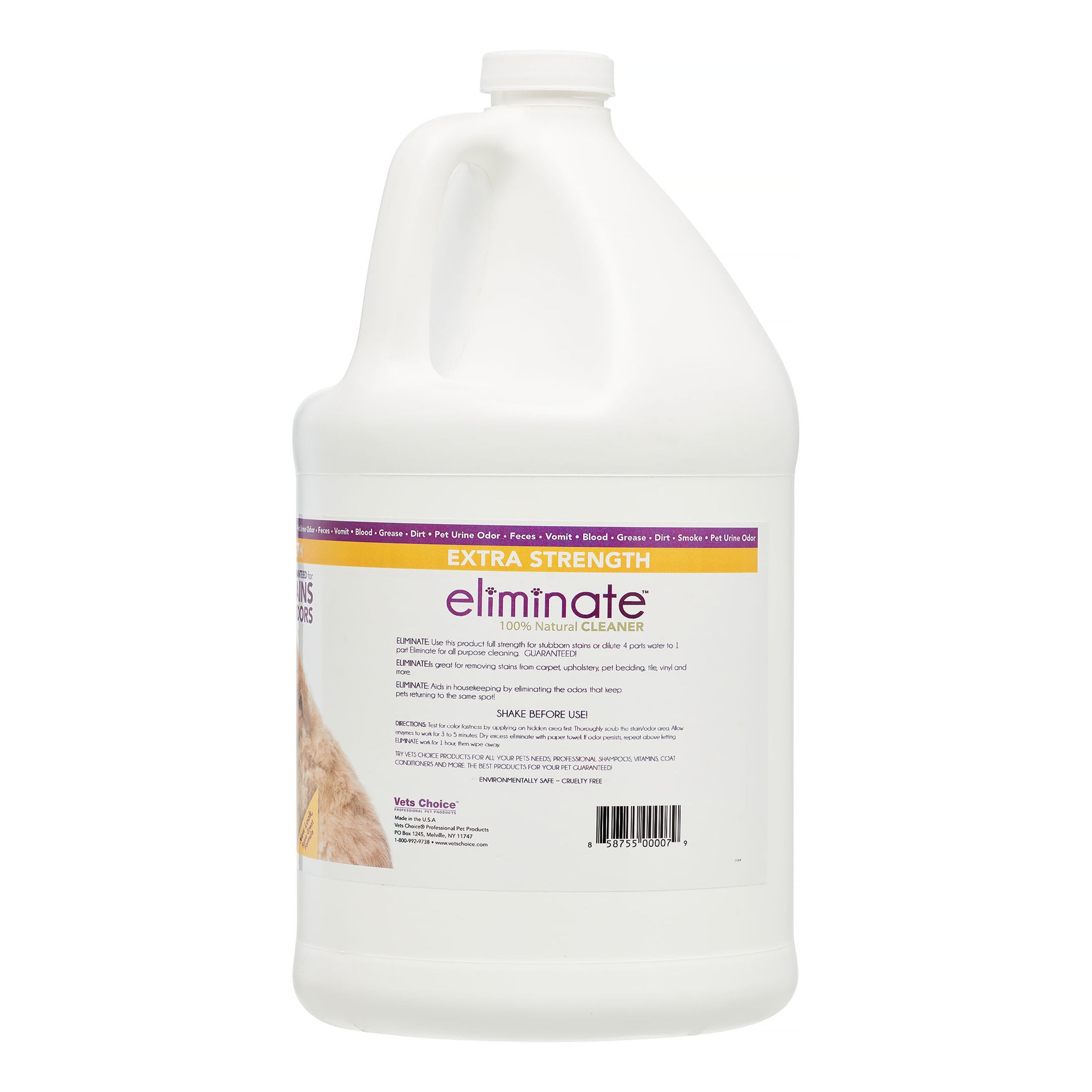Eliminate Extra Strength Stain & Odor Cleaner 128oz