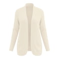 thumbnail image 5 of OGLCCG Cardigans for Women Classic Casual Lightweight Open Front Ribbed Knit Cardigan Sweaters with Pockets S-XXL, 5 of 6