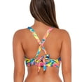 thumbnail image 2 of Printed Vienna V-Wire Bikini Top Swimsuit, 2 of 6