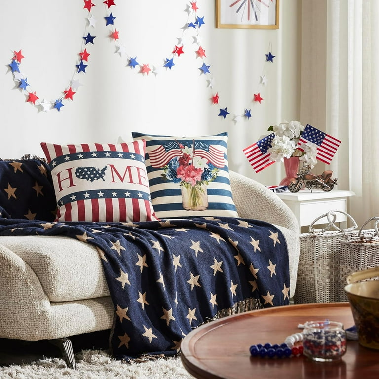 Americana pillow covers hotsell